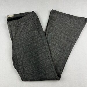 Free People Pants Flare Women‎ Size Medium Gray Mid Rise (30x28)